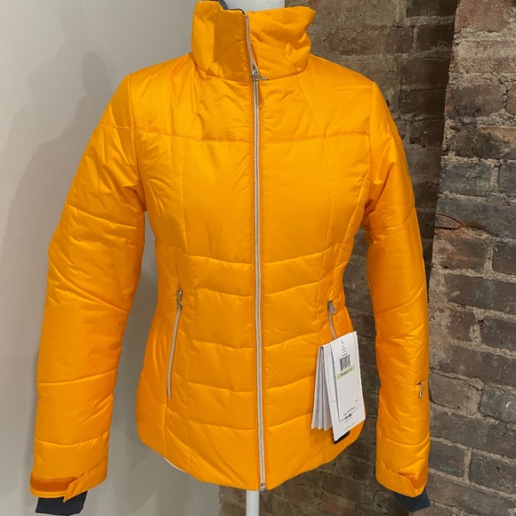Spyder Jackets & Blazers - Spyder Alia Ski Jacket ~ Orange, Size 4 (only worn once!)